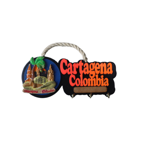 Porta llavero llave silueta resina