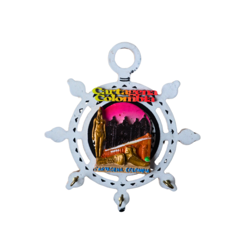 Porta llavero timón