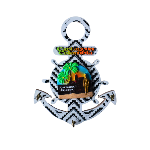 Porta llavero ancla